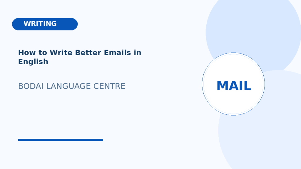 How to Write Better Emails in English